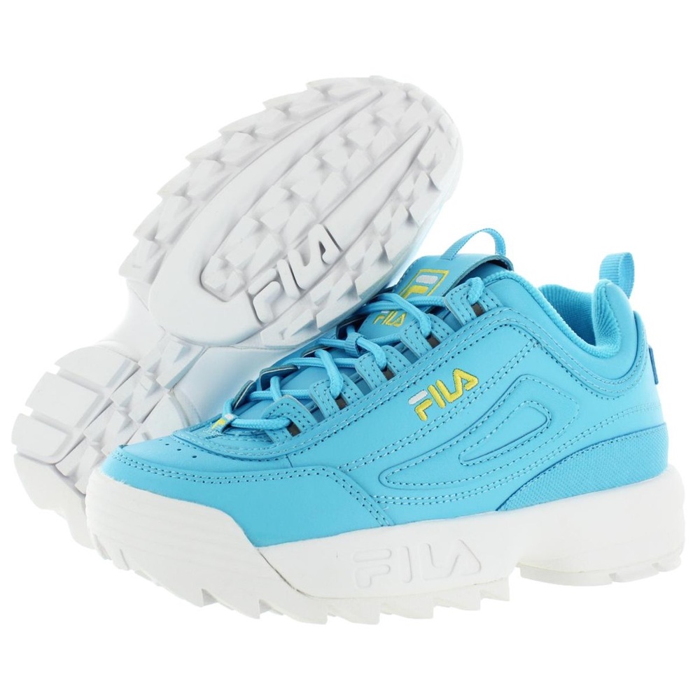 Blue Fila Sneakers
